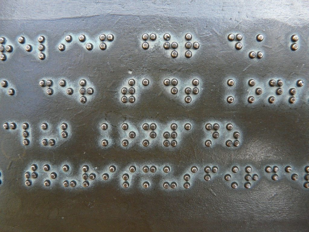 braille lettering