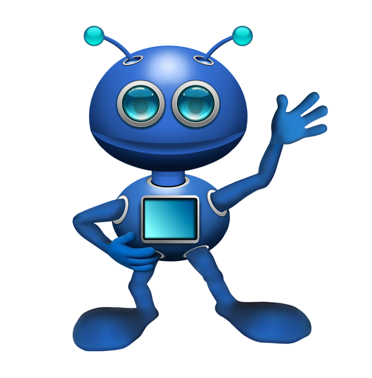 Cartoon robot