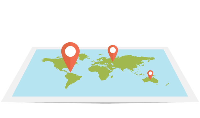 Google My Business near me search results map