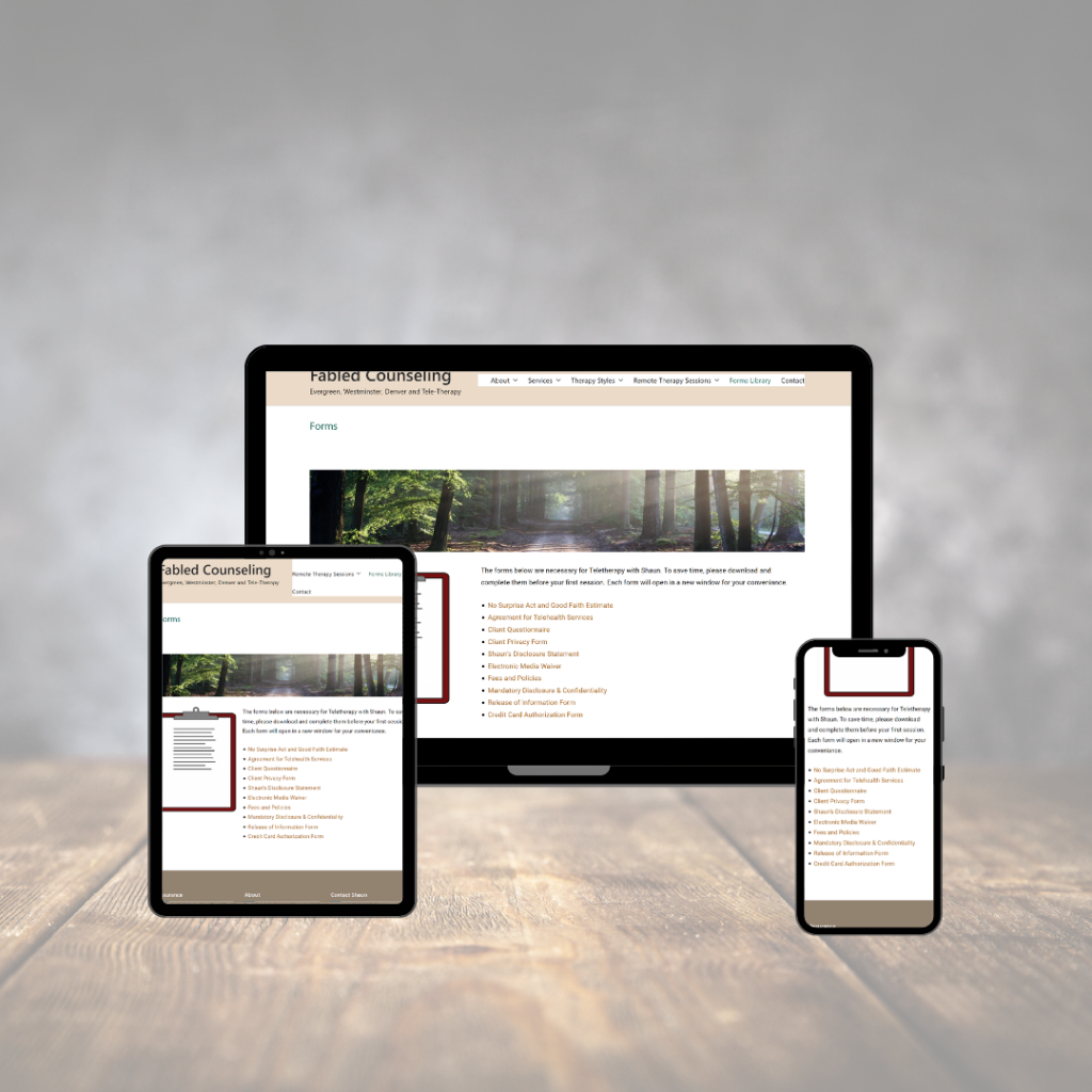 HIPAA Compliant website forms