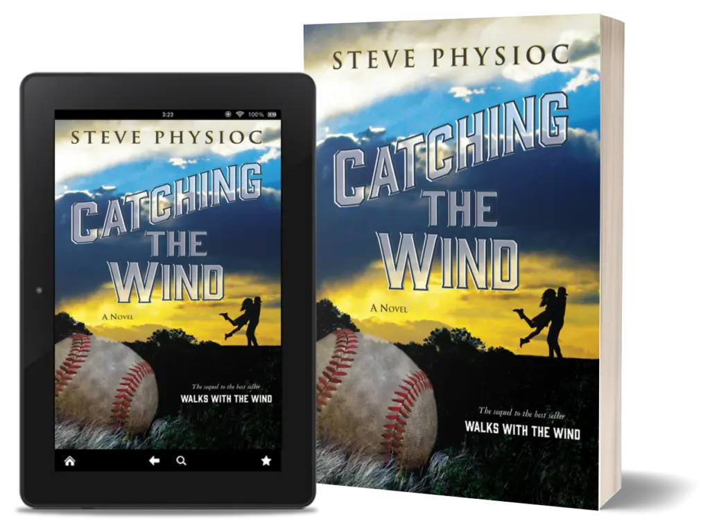 Catching the Wind book cover paper and ebook