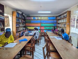 Library in Kenya we visited